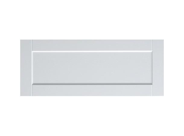 Como Fronter 120 - Hvit Lær Como Standard - Ramtre 