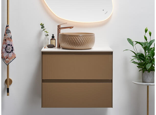 Como 75 Lusso - Myk Brun Matt