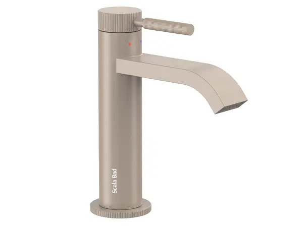 Flusso - Beige Matt Servantarmatur 