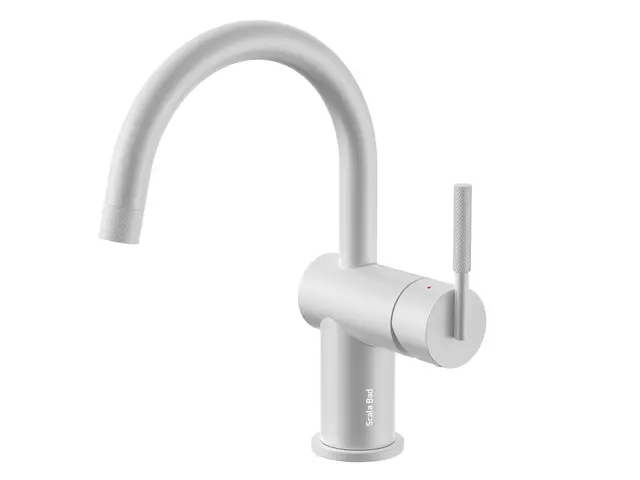 Arco - Hvit Matt Servantarmatur 