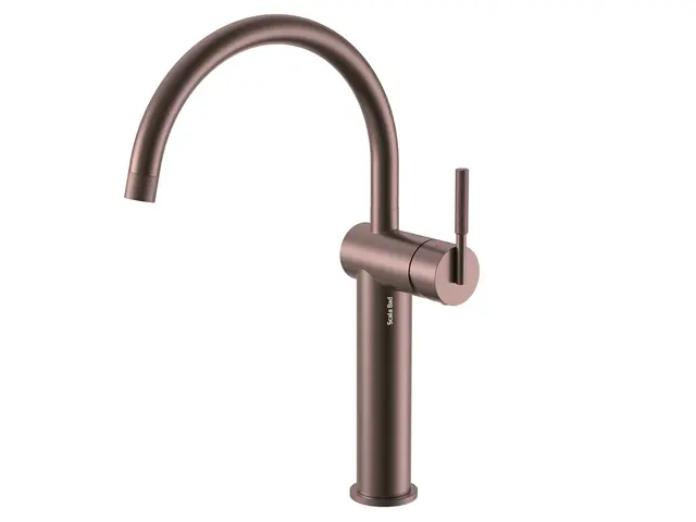 Arco Høy - Bronse Matt Servantarmatur for bolleservant 