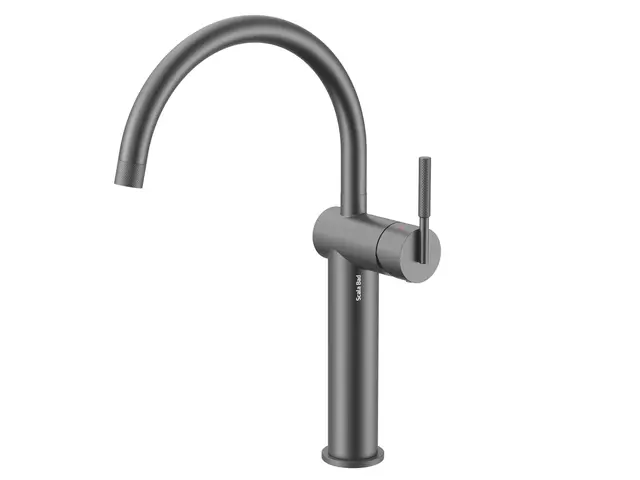 Arco Høy - Gunmetal Servantarmatur for bolleservant 