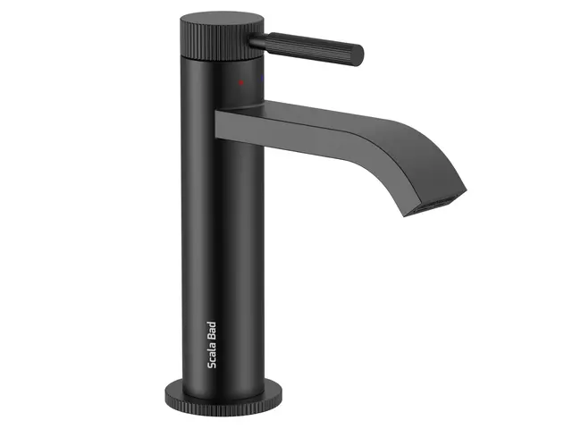 Flusso - Sort Matt Servantarmatur 