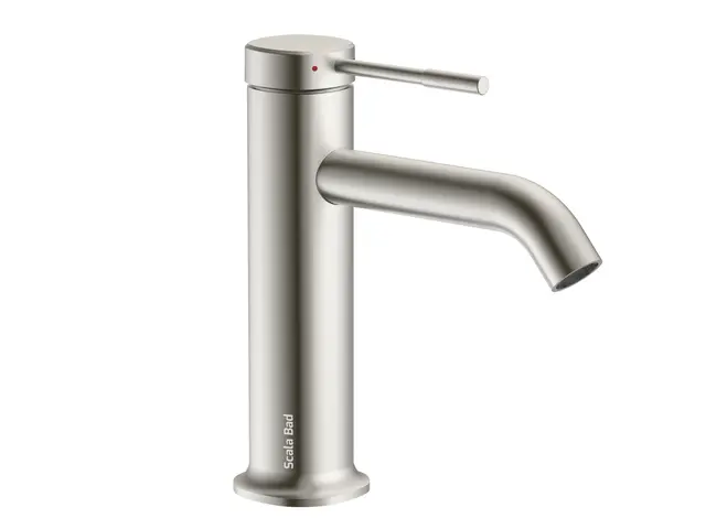 Nino - Børstet Stål Servantarmatur 