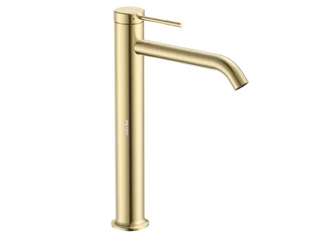 Nino Høy - Gull Børstet Servantarmatur for bolleservant 