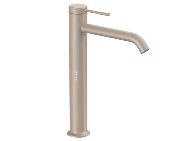 Nino Høy - Beige Matt Servantarmatur for bolleservant 