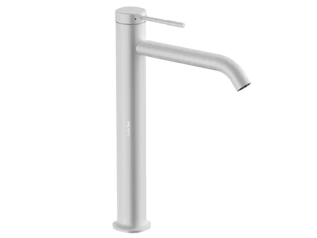 Nino Høy - Hvit Matt Servantarmatur for bolleservant 