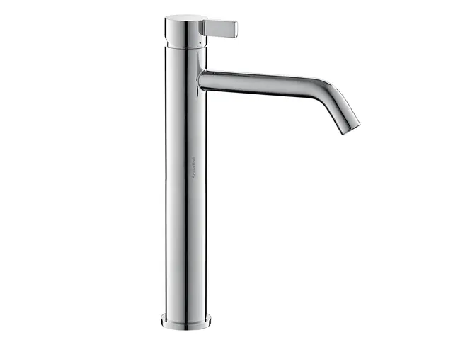 Savino Høy - Polert Stål (Krom) Servantarmatur for bolleservant 