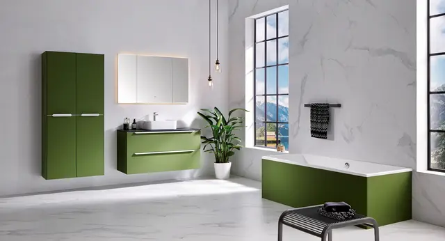 Vitra Neon Badekar 160x70 Inkludert bensett og overløp 