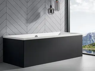 Vitra Neon Badekar 180x80 Inkludert bensett og overl&#248;p