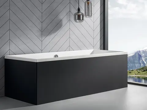 Vitra Neon Badekar 180x80 Inkludert bensett og overl&#248;p