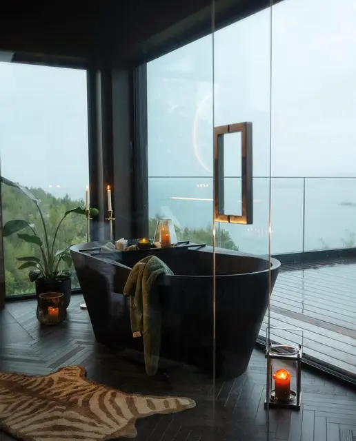 WET Badekar Sort Badekar 