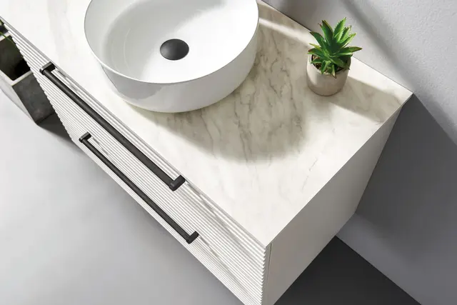 Ponza - Carrara Marmor Benkeplate Benkeplate i HPL 