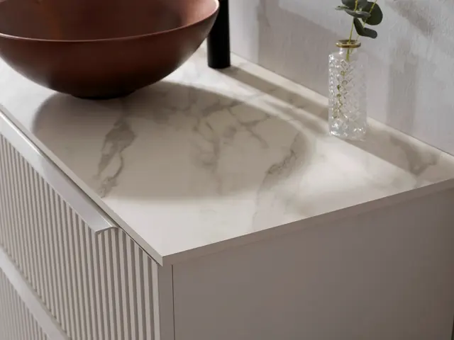 Ponza - Carrara Marmor Benkeplate Benkeplate i HPL 
