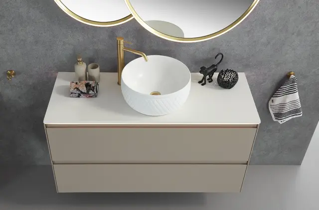 Como 120 Lusso - Muskat Beige Matt 