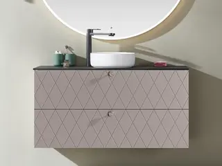 Como 120 SLIM Deco - Beige Sand Matt
