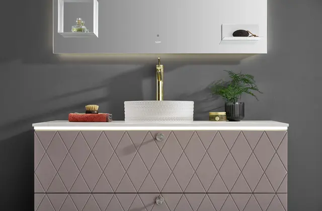 Como 120 SLIM Deco - Beige Sand Matt 