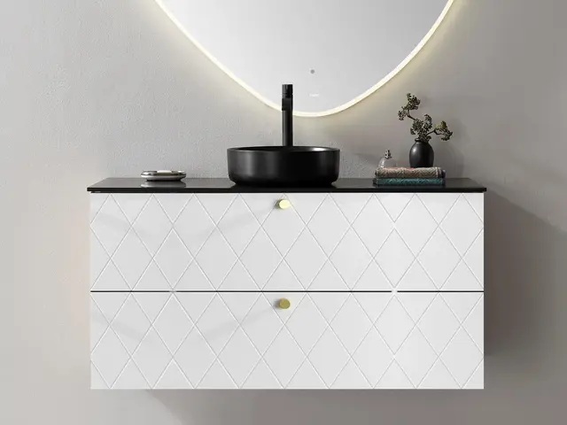 Como 120 SLIM Deco - Hvit Matt 