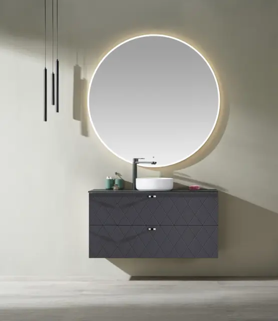 Como 120 SLIM Deco - Koks Grå Matt 