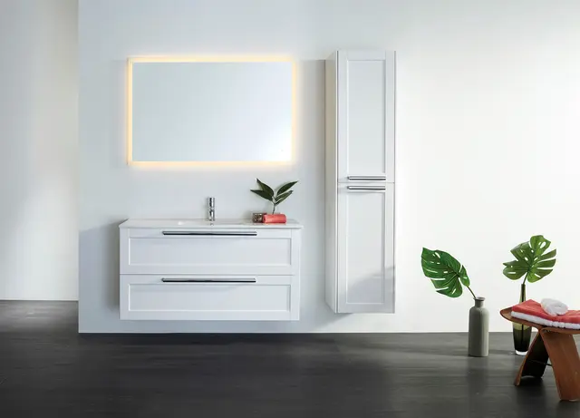 Como 120 SLIM Standard - Hvit Høyglans 
