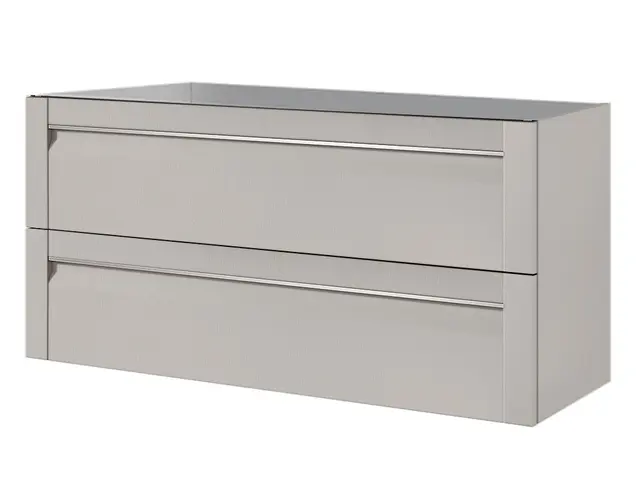 Como 120 SLIM Standard - Hvit Lær 