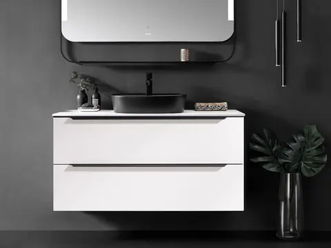 Como 120 Standard - Hvit Matt