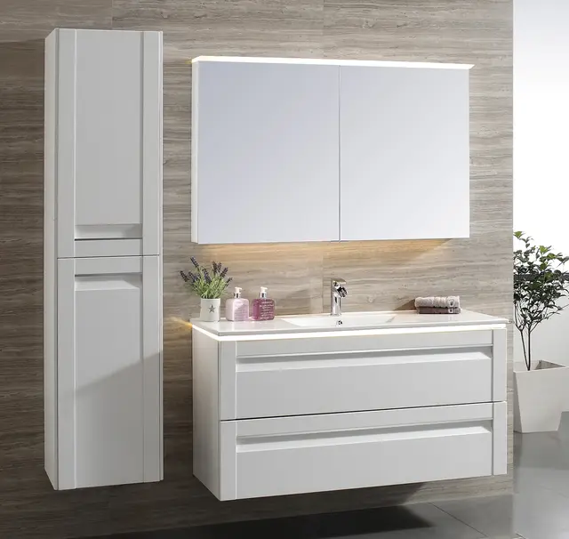 Como 120 Standard - Hvit Struktur 