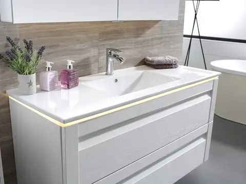 Como 120 Standard - Hvit Struktur