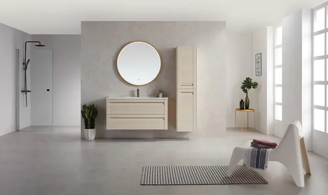 Como 120 SLIM Standard - Hvitkalket Eik 