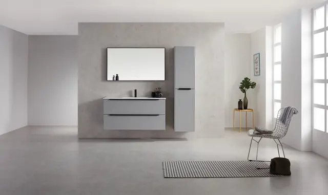 Como 120 Standard - Lys Grå Matt 