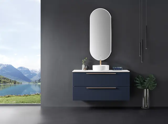 Como 120 SLIM Standard - Mørk Blå Matt 