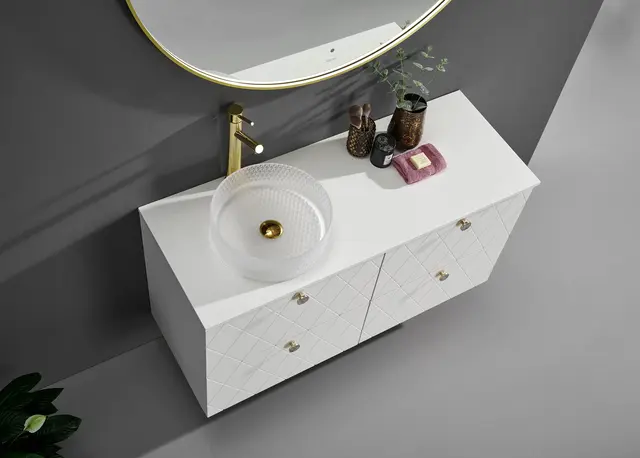 Como 120 Dobbel Deco - Hvit Matt 