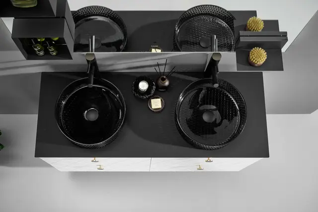 Como 120 Dobbel Deco - Hvit Matt 