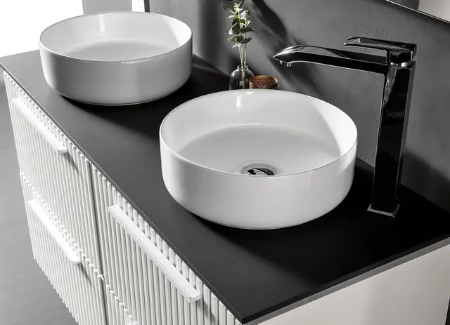 Como 120 Dobbel Exclusive - Hvit Matt 