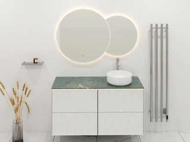 Como 120 Dobbel Nova - Hvit Matt 