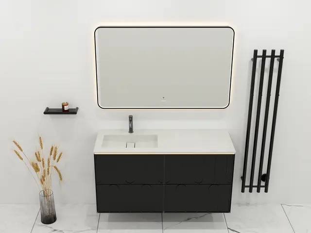 Como 120 Dobbel Nova - Sort Matt 