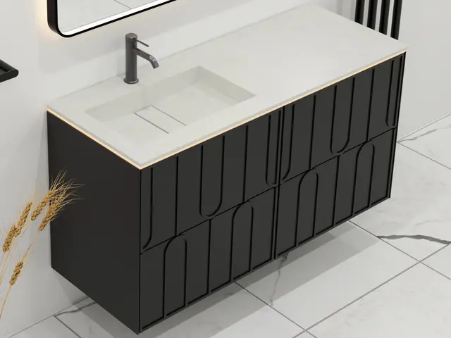 Como 120 Dobbel Nova - Sort Matt 