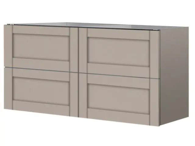 Como 120 Dobbel Standard - Beige Sand Matt 