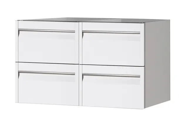 Como 120 Dobbel Standard - Hvit Matt 