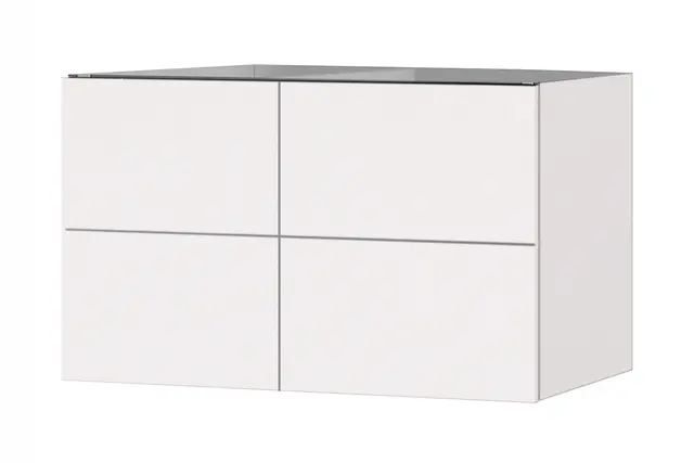 Como 120 Dobbel Standard - Hvit Matt 