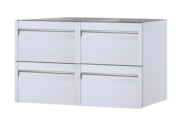 Como 120 Dobbel Standard - Hvit Struktur 