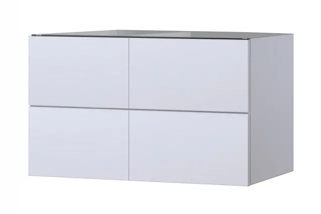 Como 120 Dobbel Standard - Hvit Struktur 