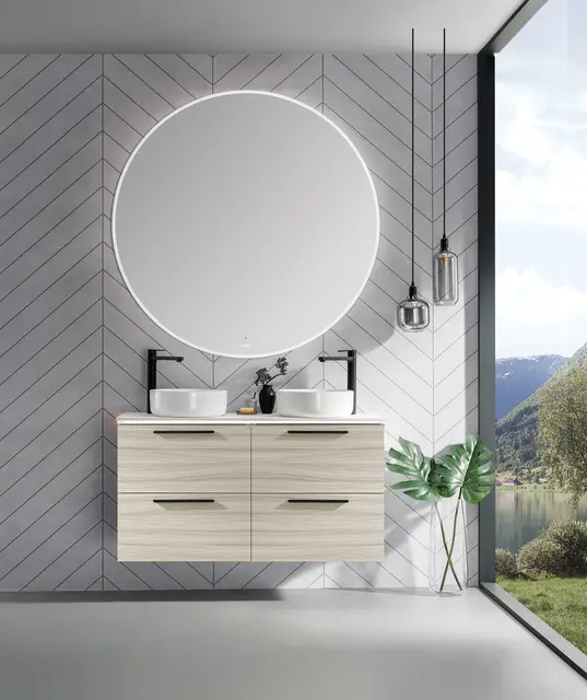 Como 120 Dobbel Standard - Lys Driftwood 