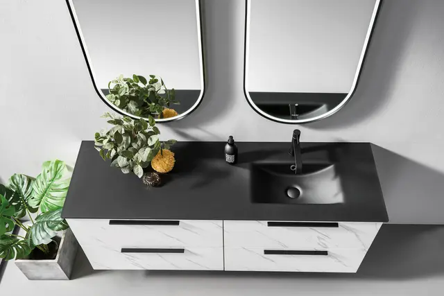 Como 150 Stone - Hvit Marmor 