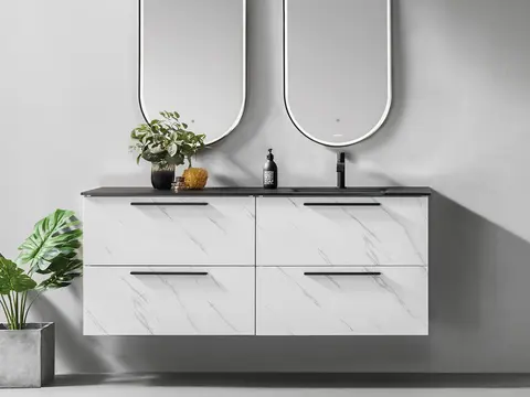 Como 150 Stone - Hvit Marmor