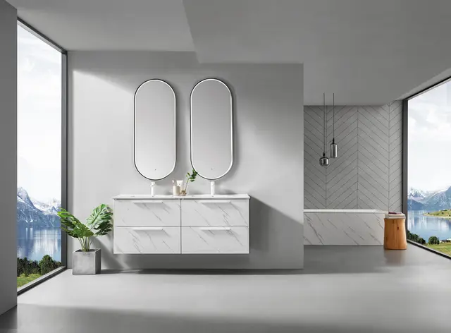Como 150 Stone - Hvit Marmor 