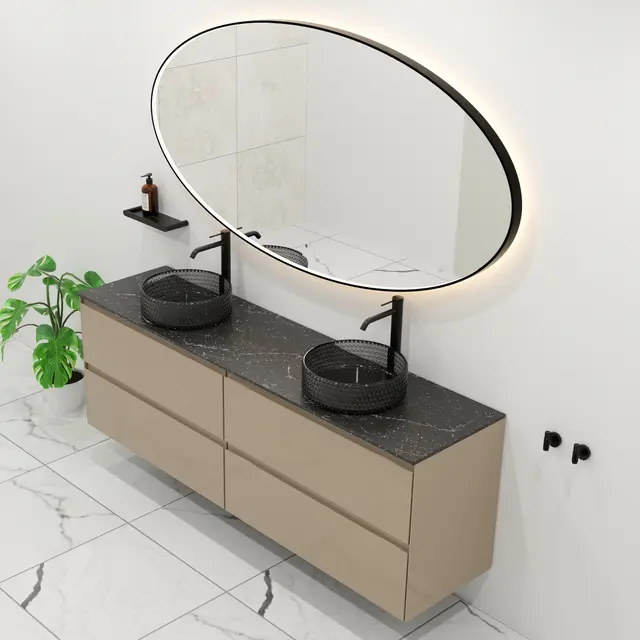 Como 180 Lusso - Muskat Beige Høyglans 