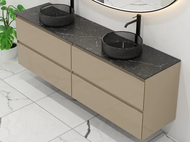 Como 180 Lusso - Muskat Beige Høyglans 