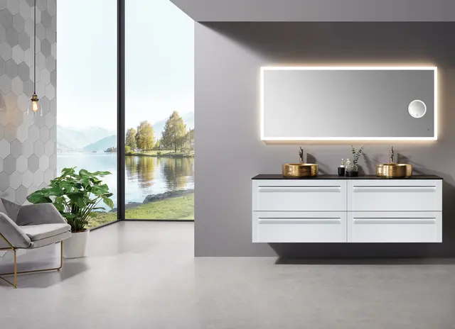 Como 180 Standard - Hvit Høyglans 