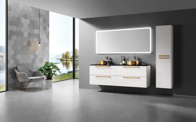 Como 180 Standard - Hvit Matt 